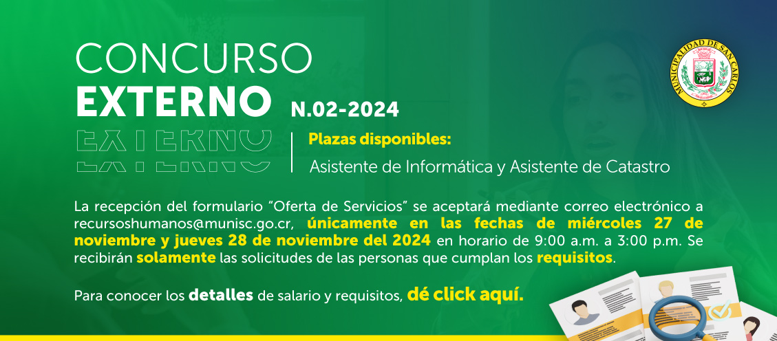 Primer slider de municipalidad de San Carlos