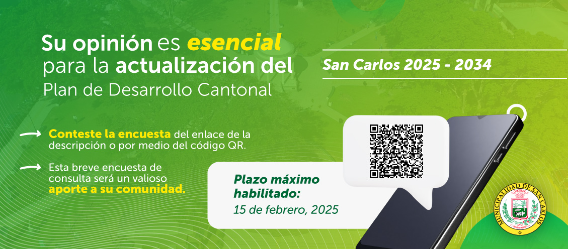 Primer slider de municipalidad de San Carlos