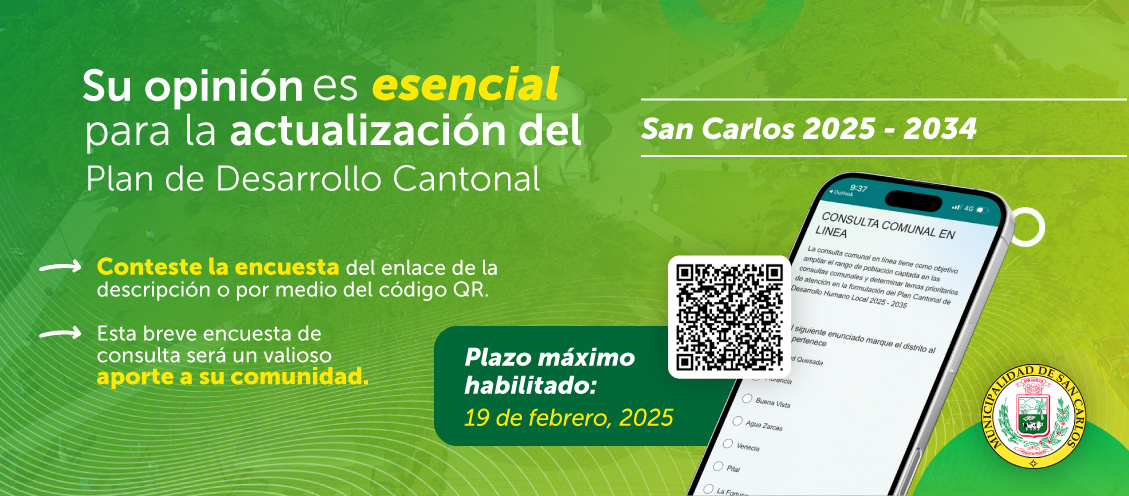 Primer slider de Municipalidad de San Carlos